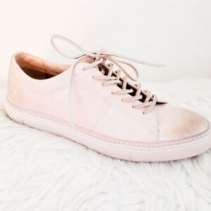 Frye lace up shoes leather laces